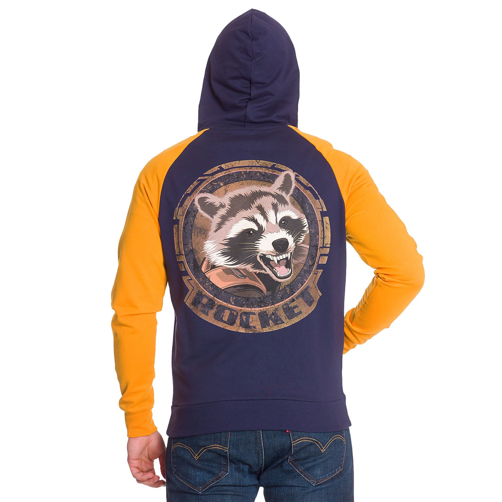 Produktbild Guardians of the Galaxy - Rocket Raccoon Kapuzenjacke blau