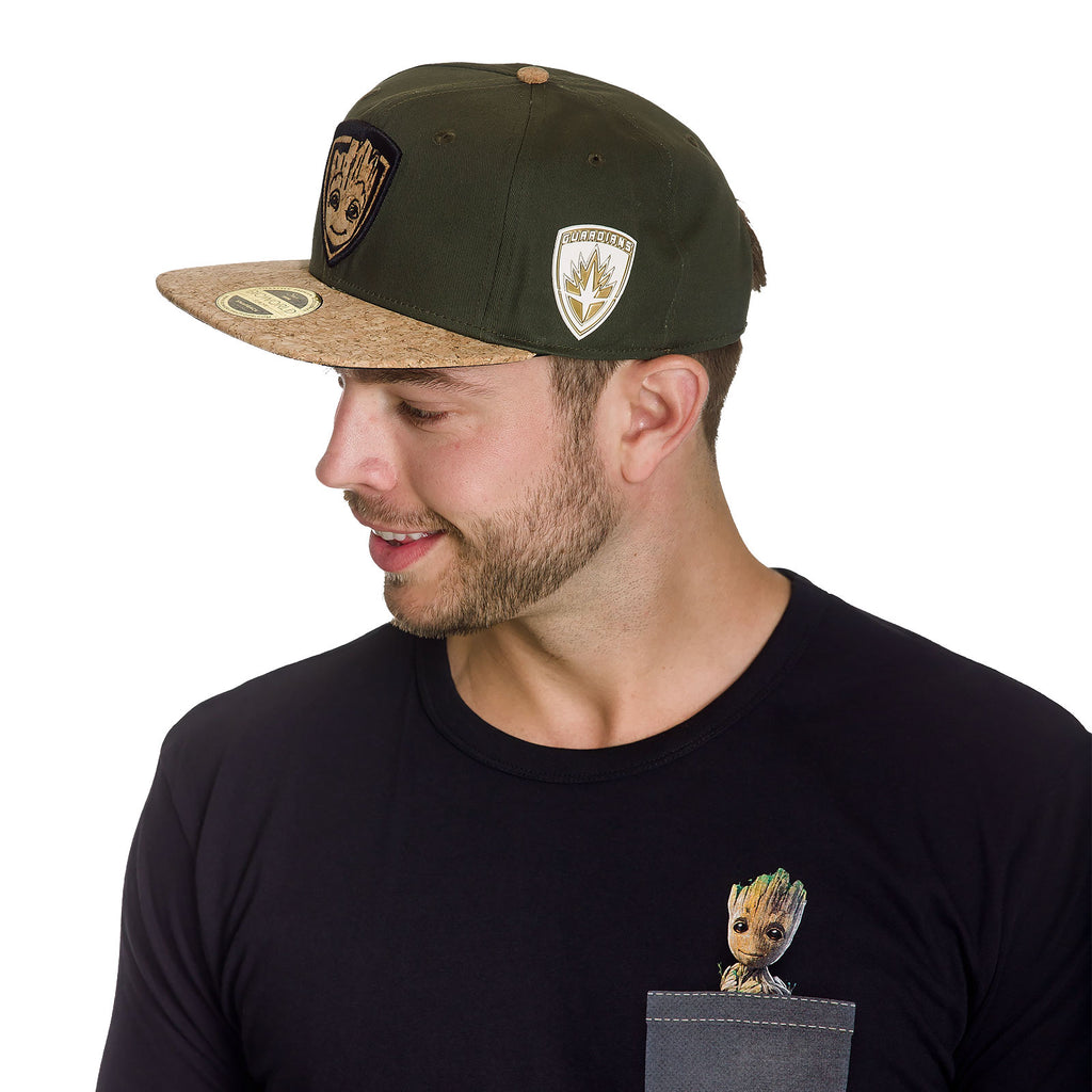 Produktbild Guardians of the Galaxy - Groot Snapback Cap Kork