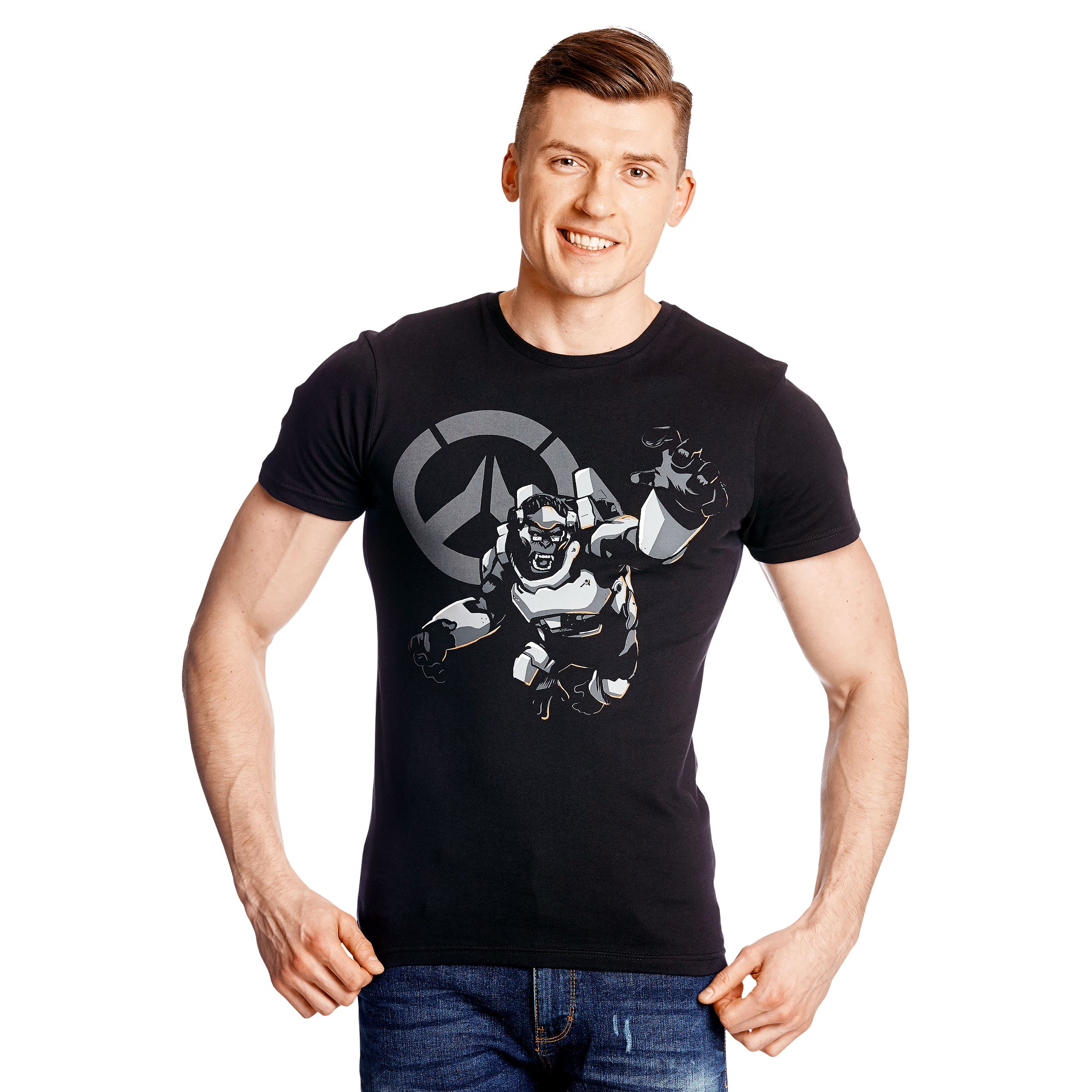Produktbild Overwatch - Winston Attack T-Shirt schwarz