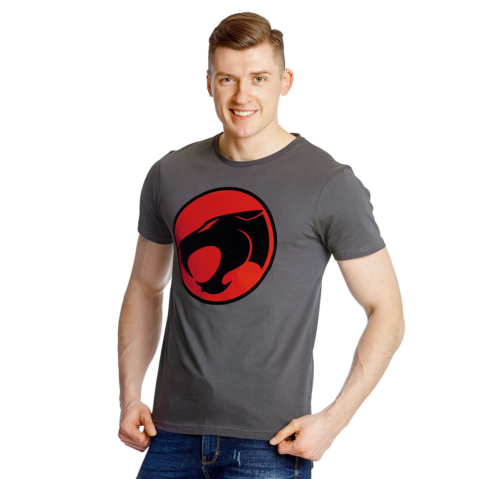 Produktbild ThunderCats - Logo T-Shirt grau