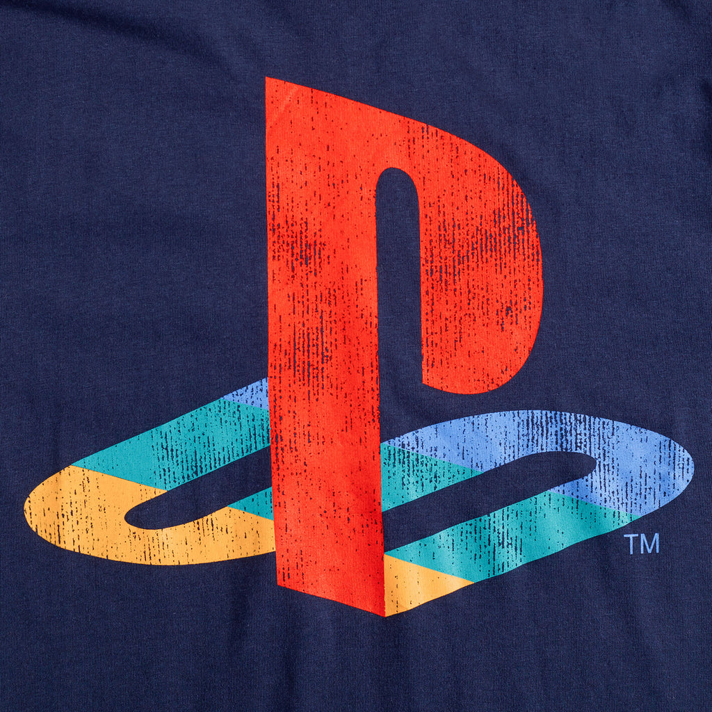 Produktbild PlayStation - Logo T-Shirt blau