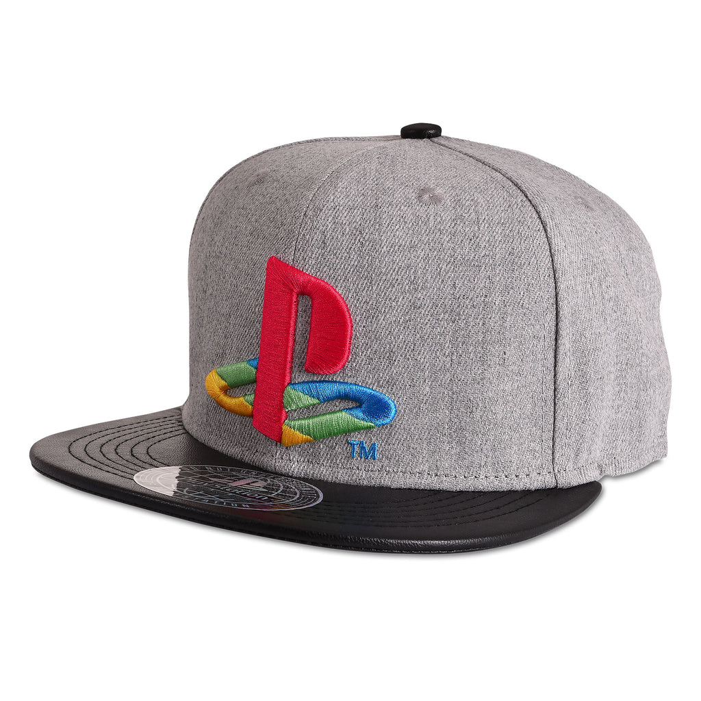 Produktbild PlayStation - Logo Snapback Cap grau