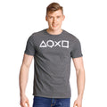 Produktbild PlayStation - Buttons T-Shirt grau