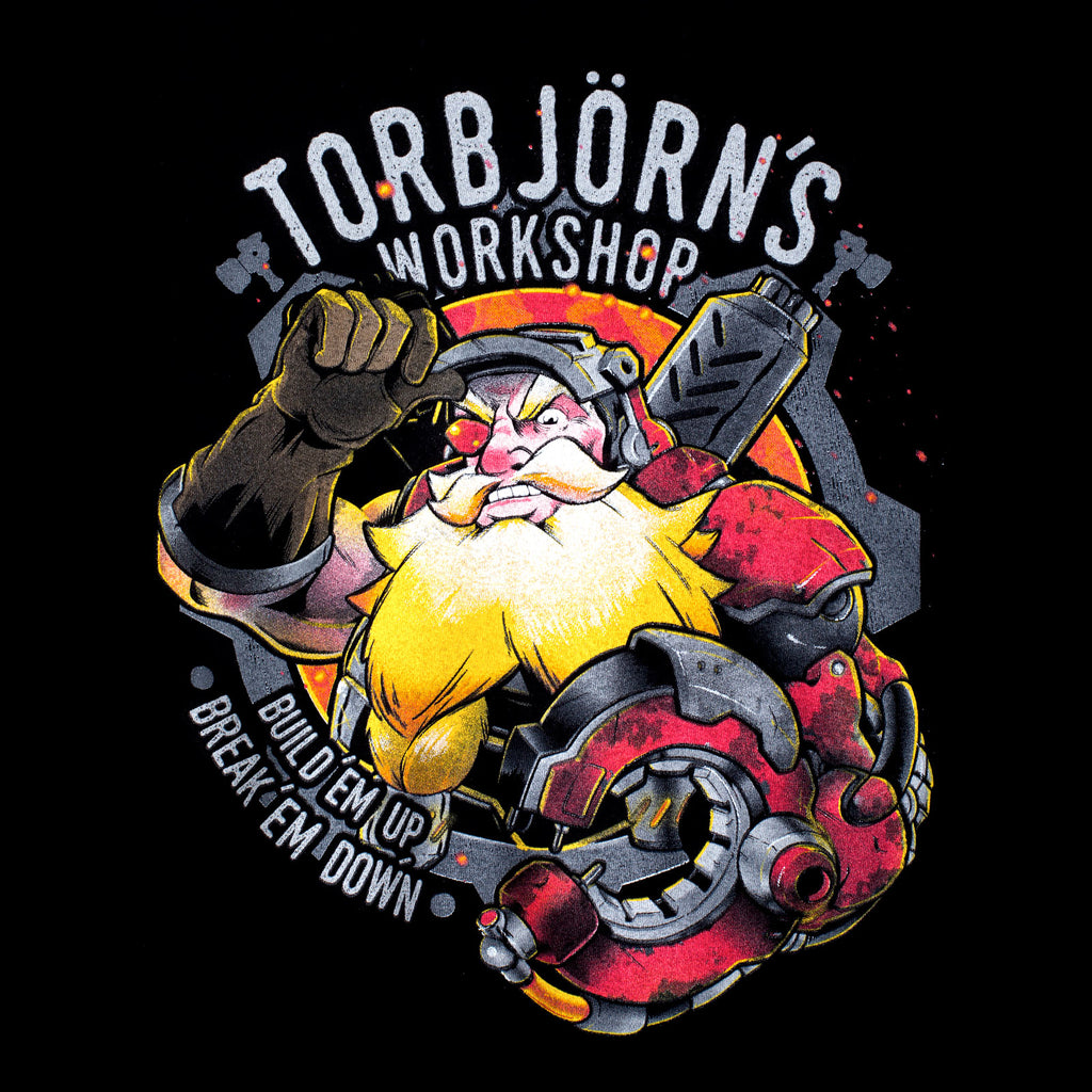 Produktbild Overwatch - Torbjörns Workshop T-Shirt schwarz