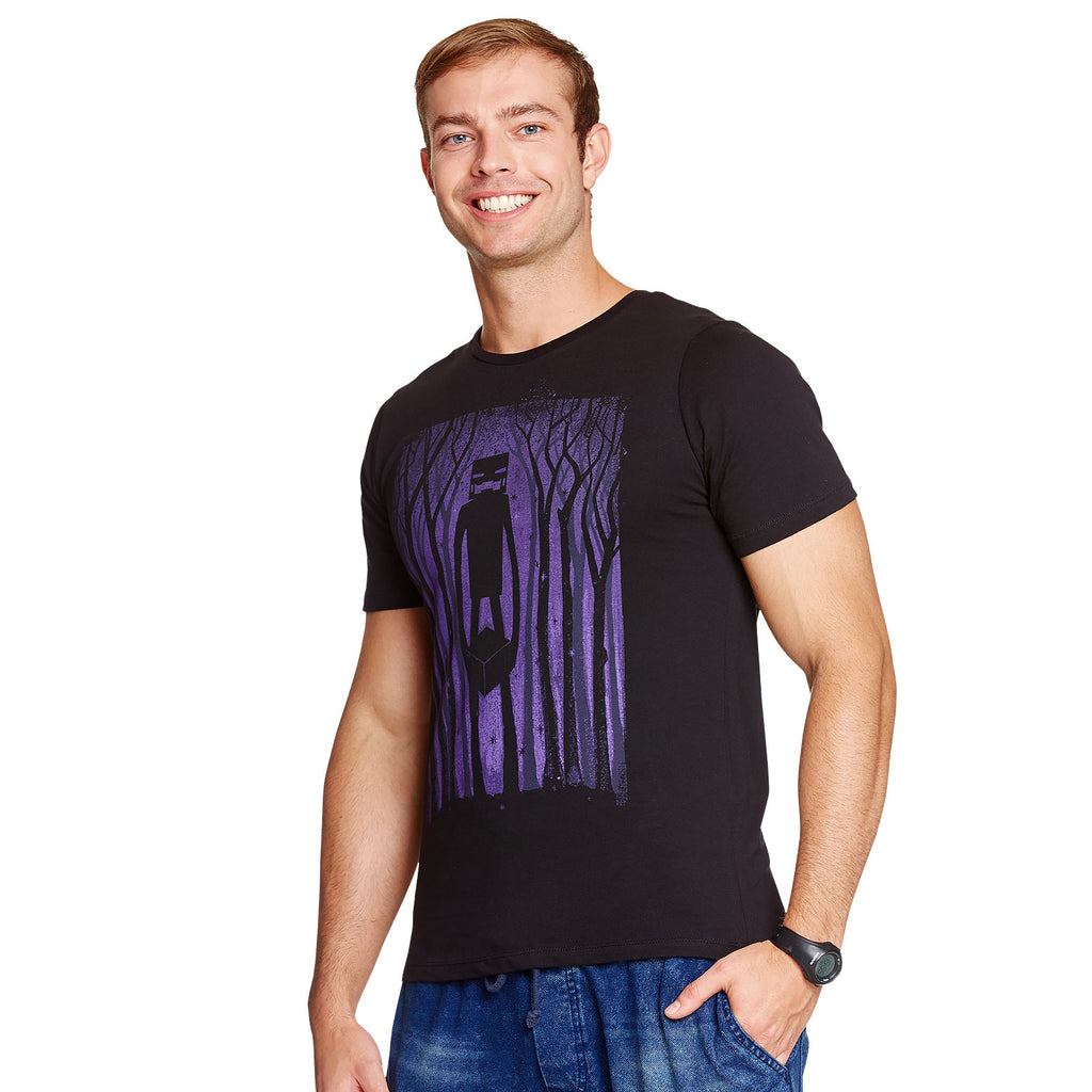 Produktbild Minecraft - Enderman Shadow T-Shirt schwarz
