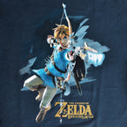 Produktbild Zelda - Breath of the Wild Link T-Shirt blau