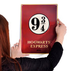 Produktbild Harry Potter - Gleis 9 3/ 4 Hogwarts Express Schild