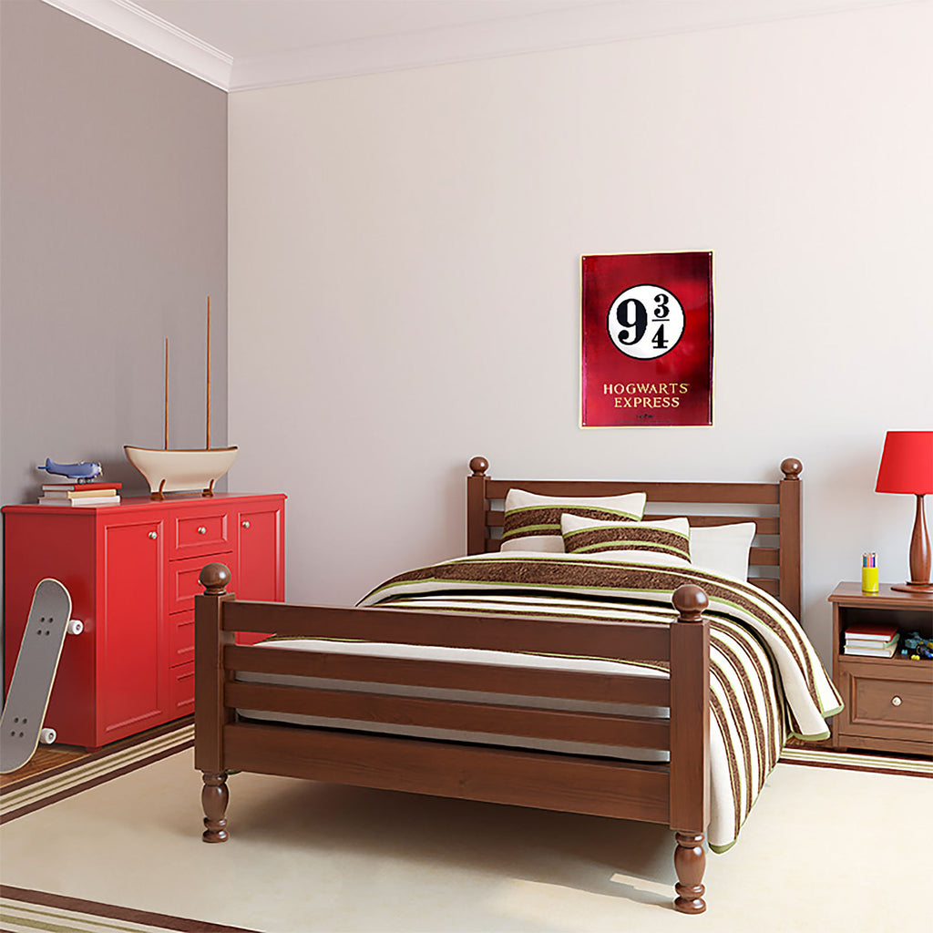 Produktbild Harry Potter - Gleis 9 3/ 4 Hogwarts Express Schild