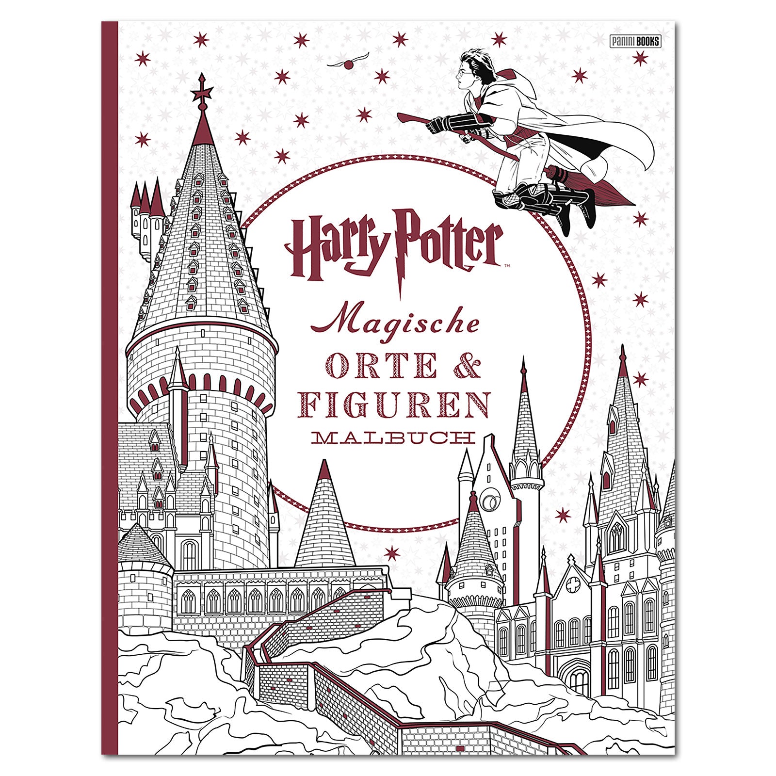 Produktbild Harry Potter - Magische Orte und Figuren Malbuch
