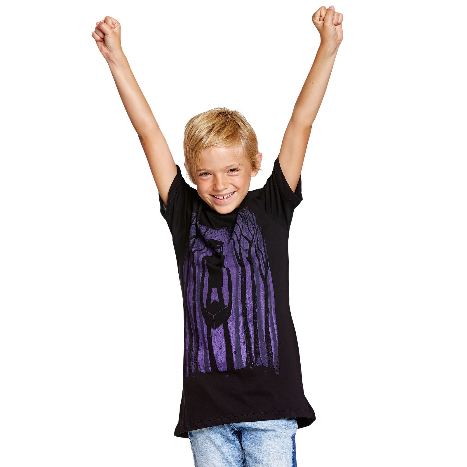 Produktbild Minecraft - Enderman Shadow Kinder T-Shirt schwarz