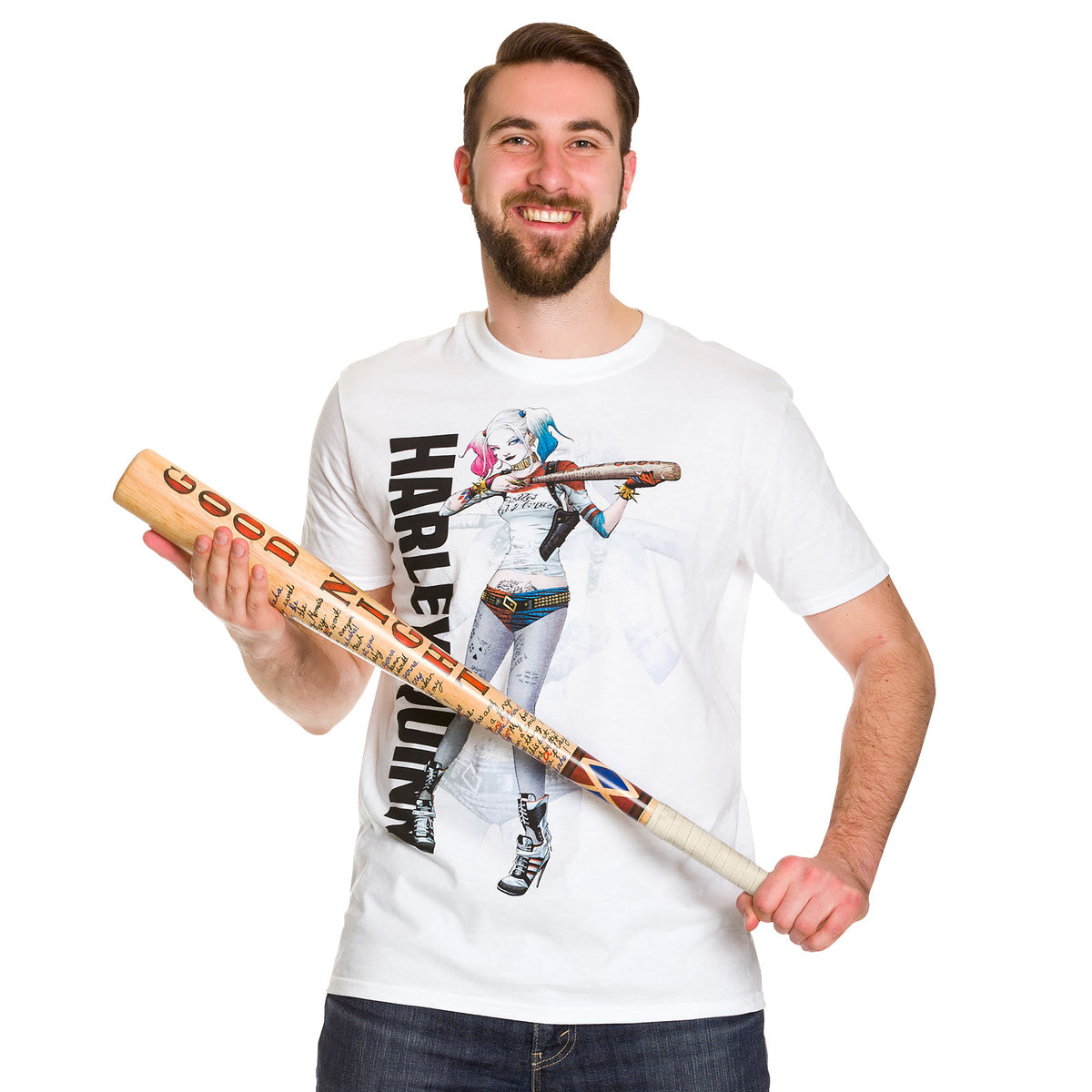 Produktbild Suicide Squad - Harley Quinn Poster T-Shirt weiß