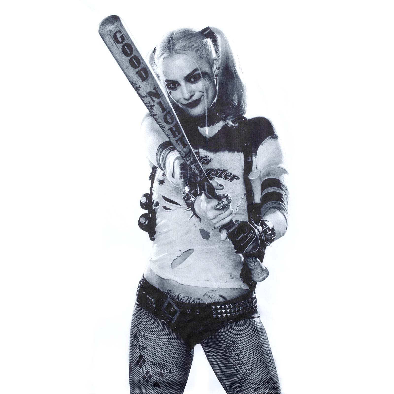 Produktbild Suicide Squad - Harley Quinn Full Size T-Shirt weiß