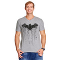 Produktbild Batman - Dripping Logo T-Shirt grau