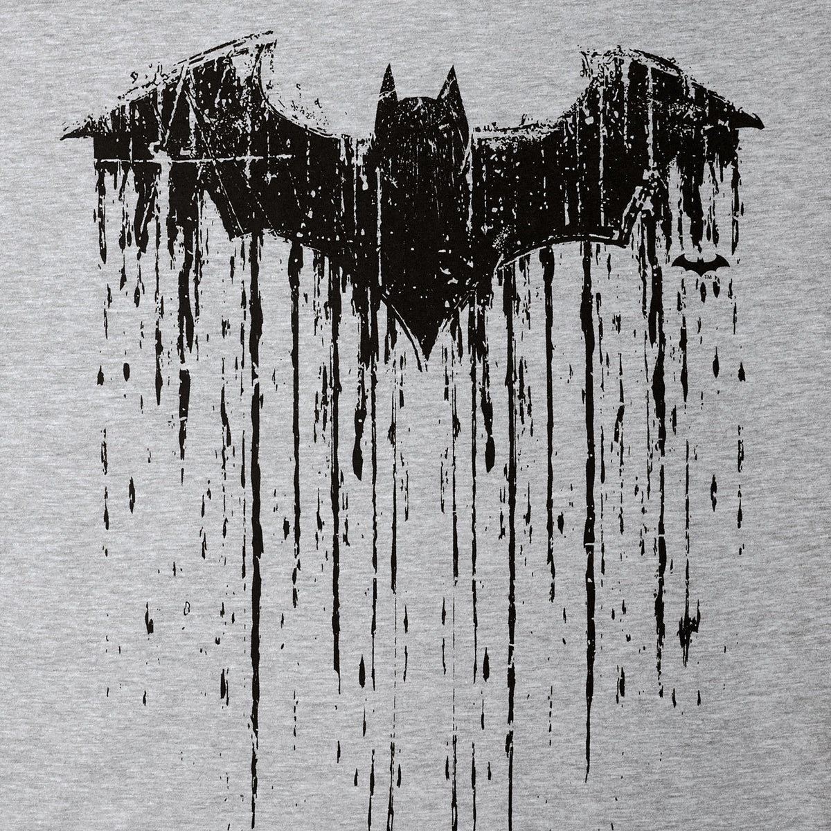 Produktbild Batman - Dripping Logo T-Shirt grau