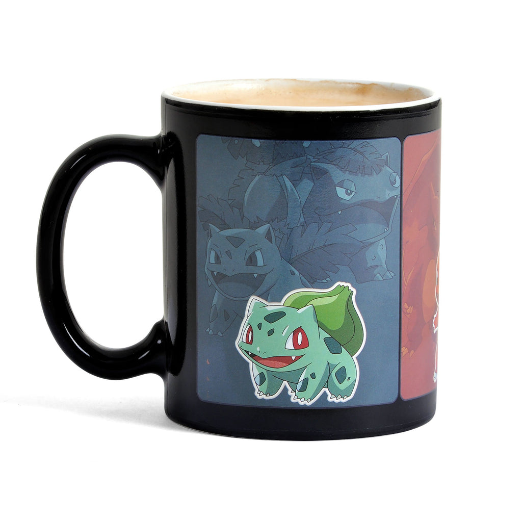 Produktbild Pokemon - Starter Pokemon Thermoeffekt Tasse