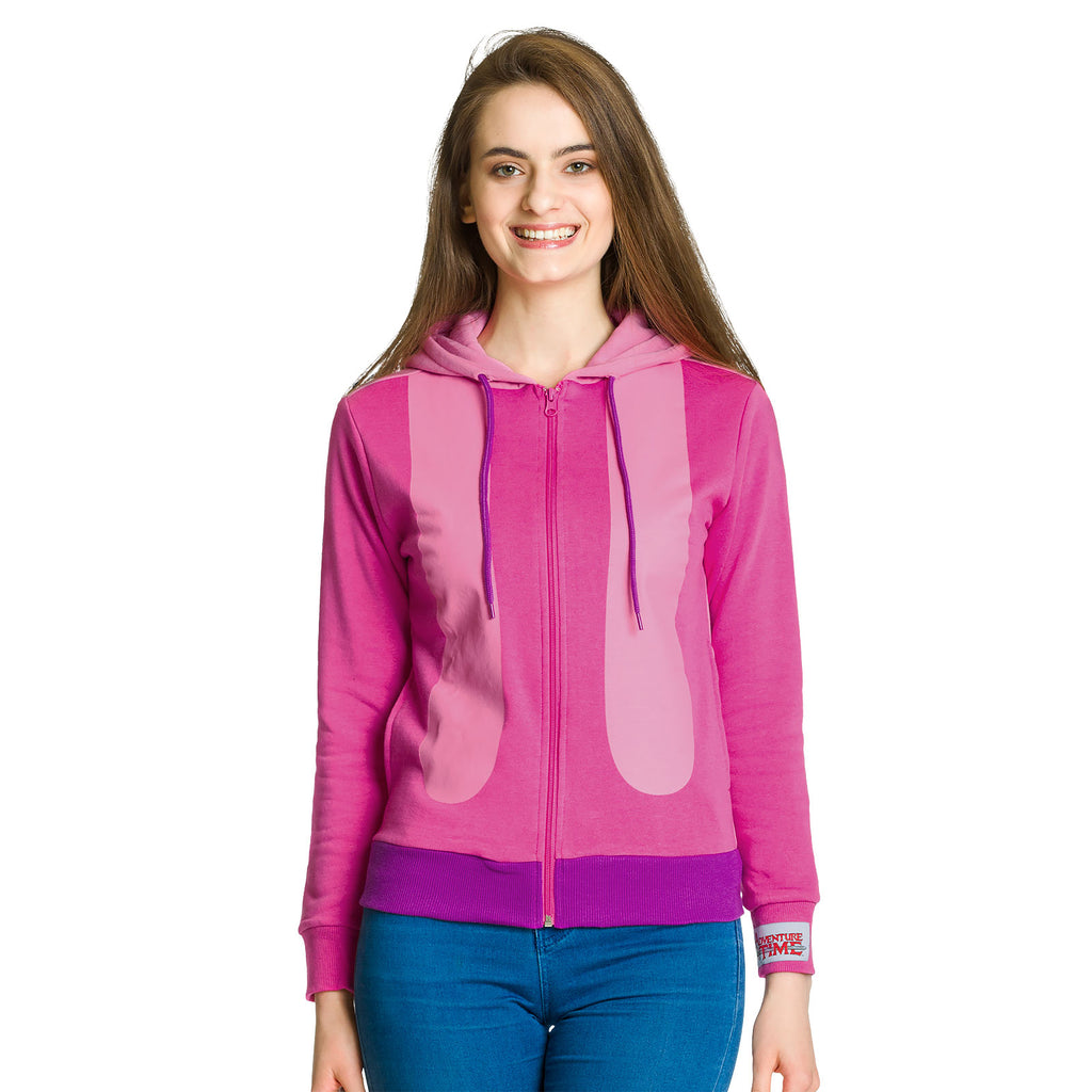 Produktbild Adventure Time - Princess Bubblegum Kapuzenjacke Damen pink