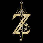 Produktbild Zelda - Sword Logo T-Shirt schwarz