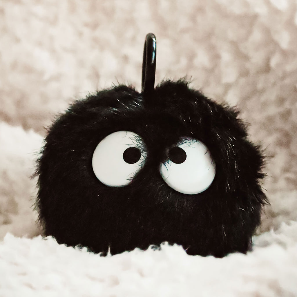 Produktbild Totoro - Rußmännchen Plüsch Figur mit Vibrationseffekt schwarz