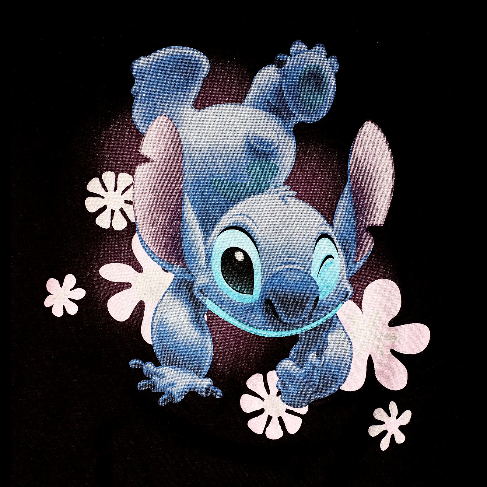 Produktbild Lilo & Stitch - Stitch T-Shirt Damen Loose Fit schwarz