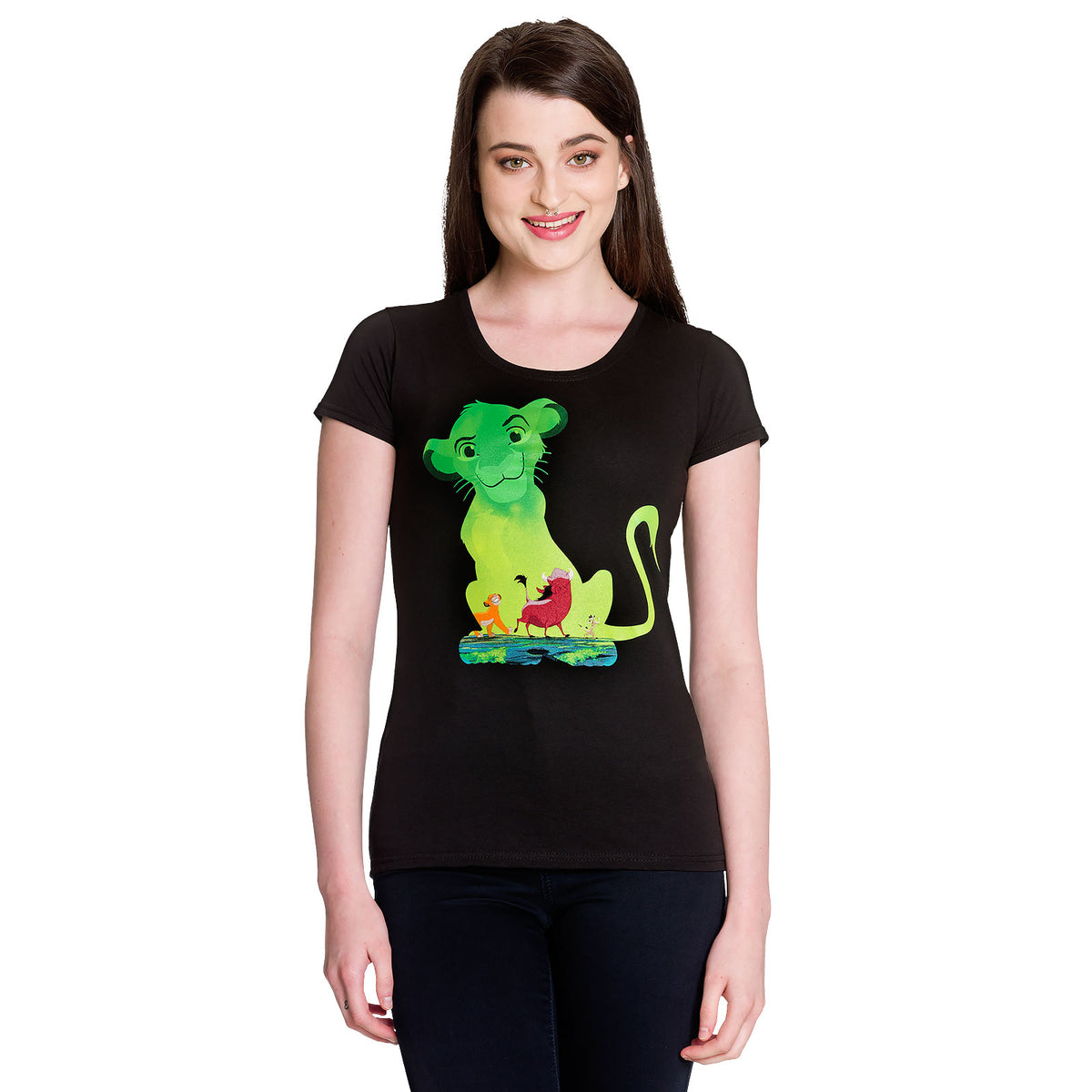 Produktbild König der Löwen - Green Jungle T-Shirt Damen