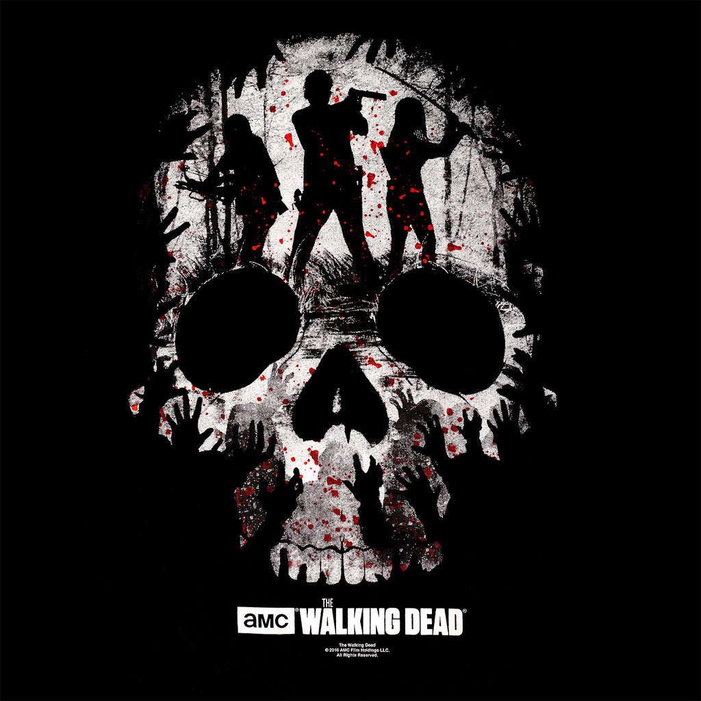 Produktbild Walking Dead - Skull T-Shirt Damen