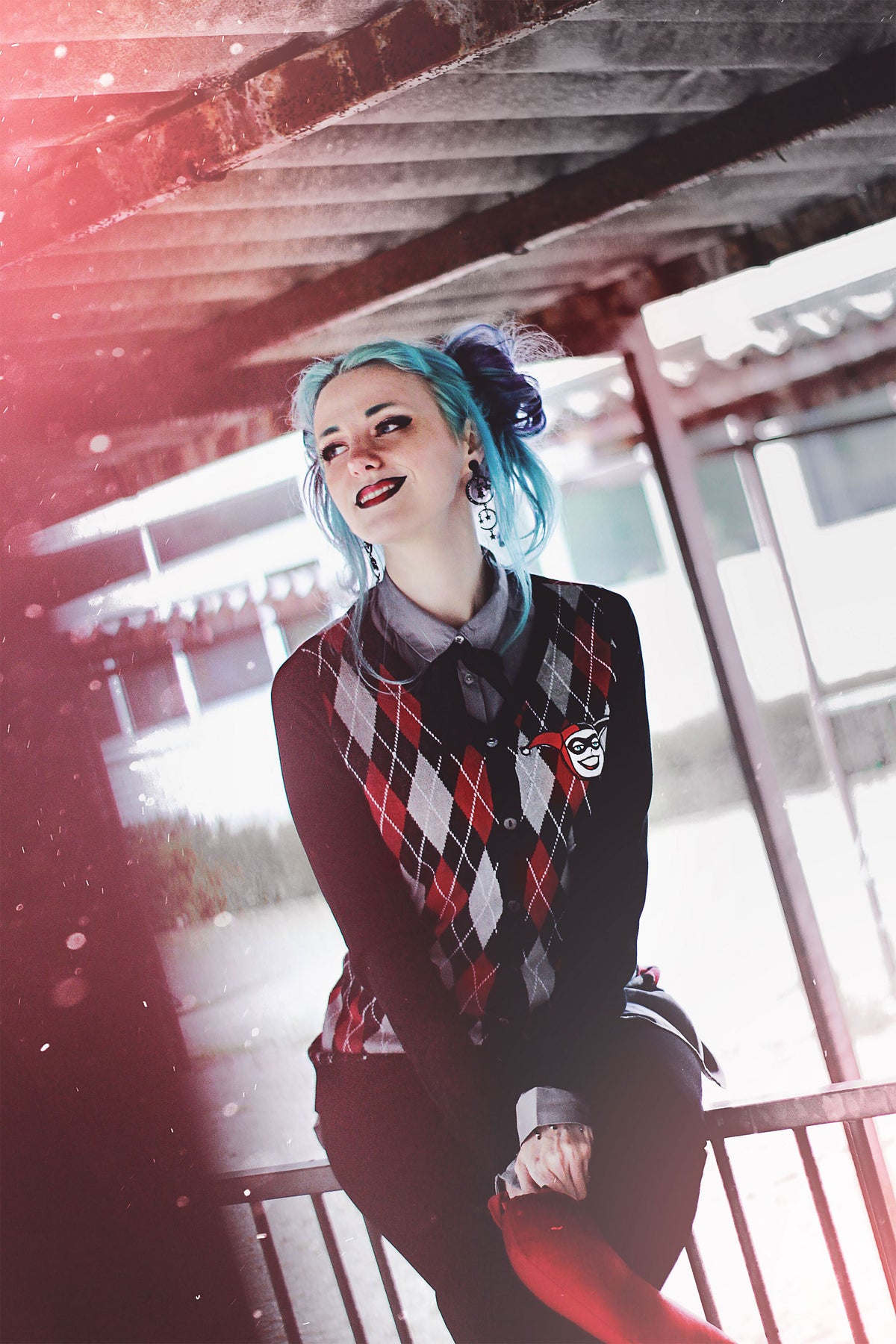 Produktbild Harley Quinn - Harlekin Cardigan