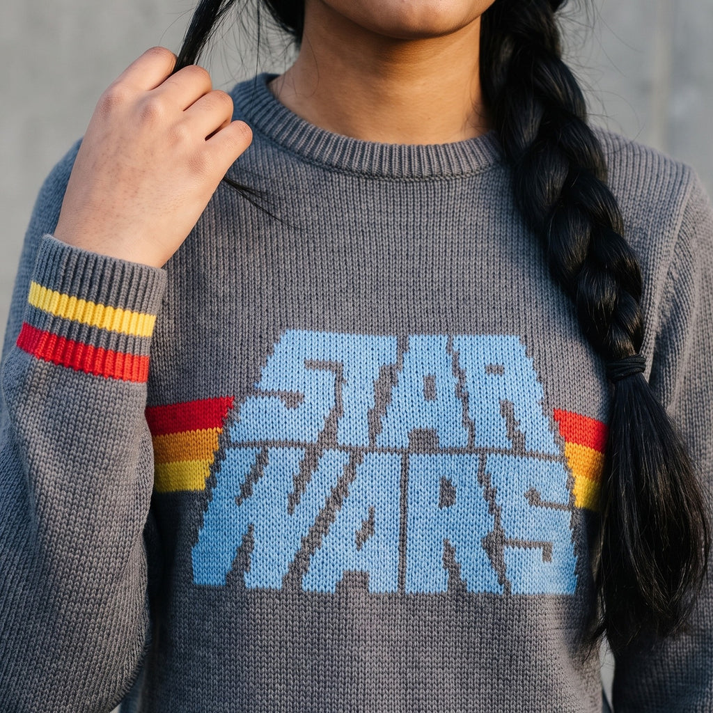 Produktbild Star Wars - Logo Vintage Strickpullover
