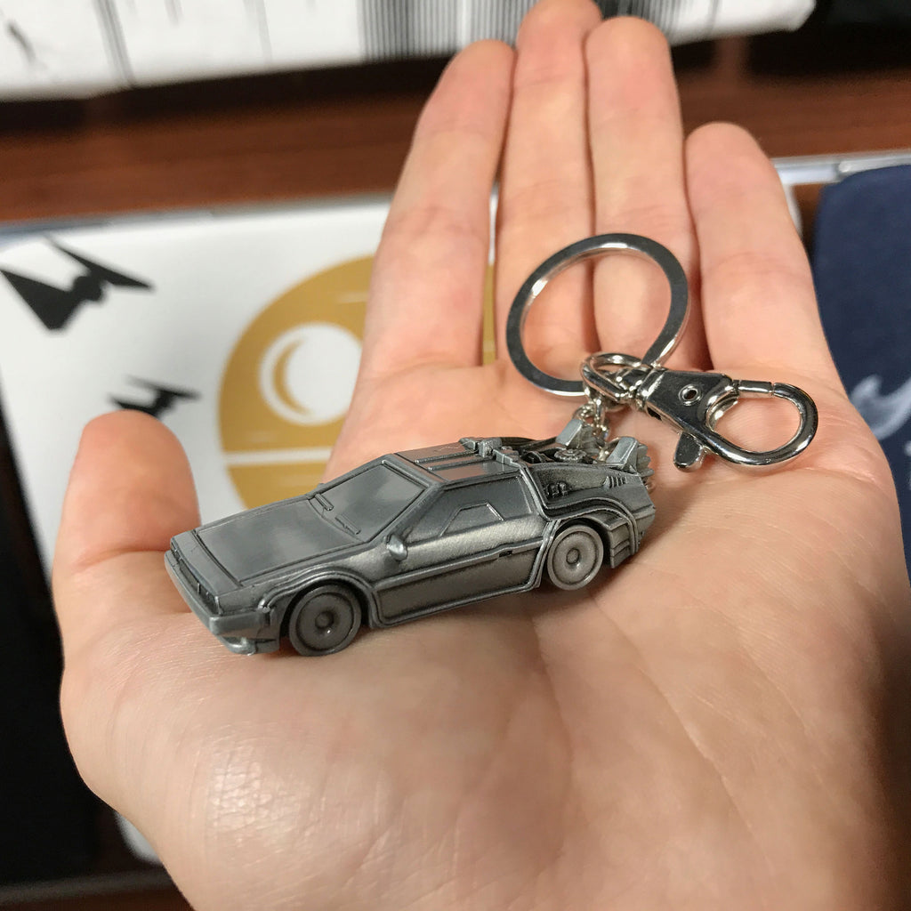 Produktbild Zurück in die Zukunft - DeLorean 3D Schlüsselanhänger