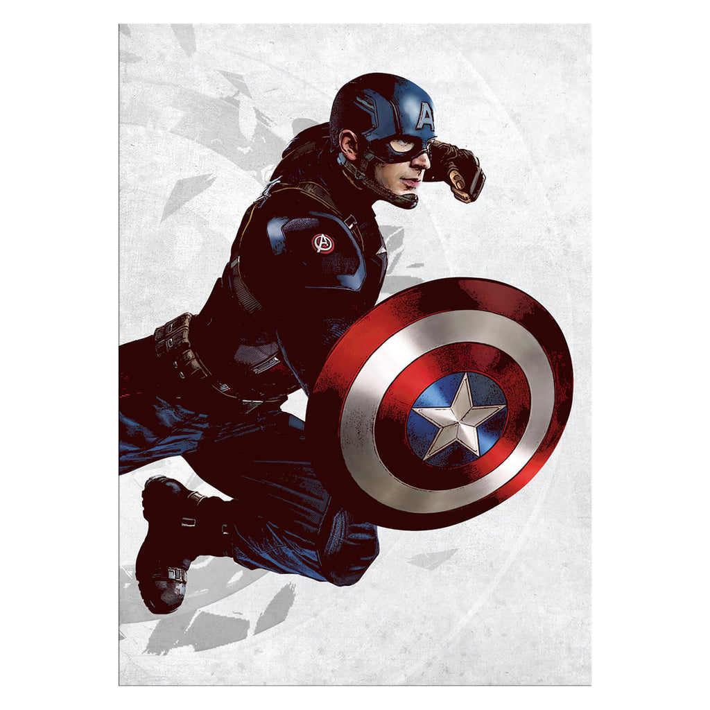 Produktbild Captain America - Civil War Metall Poster