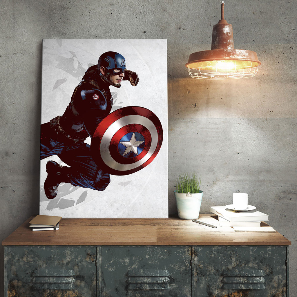Produktbild Captain America - Civil War Metall Poster