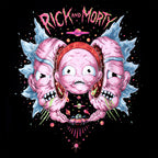Produktbild Rick and Morty - Head Split T-Shirt schwarz