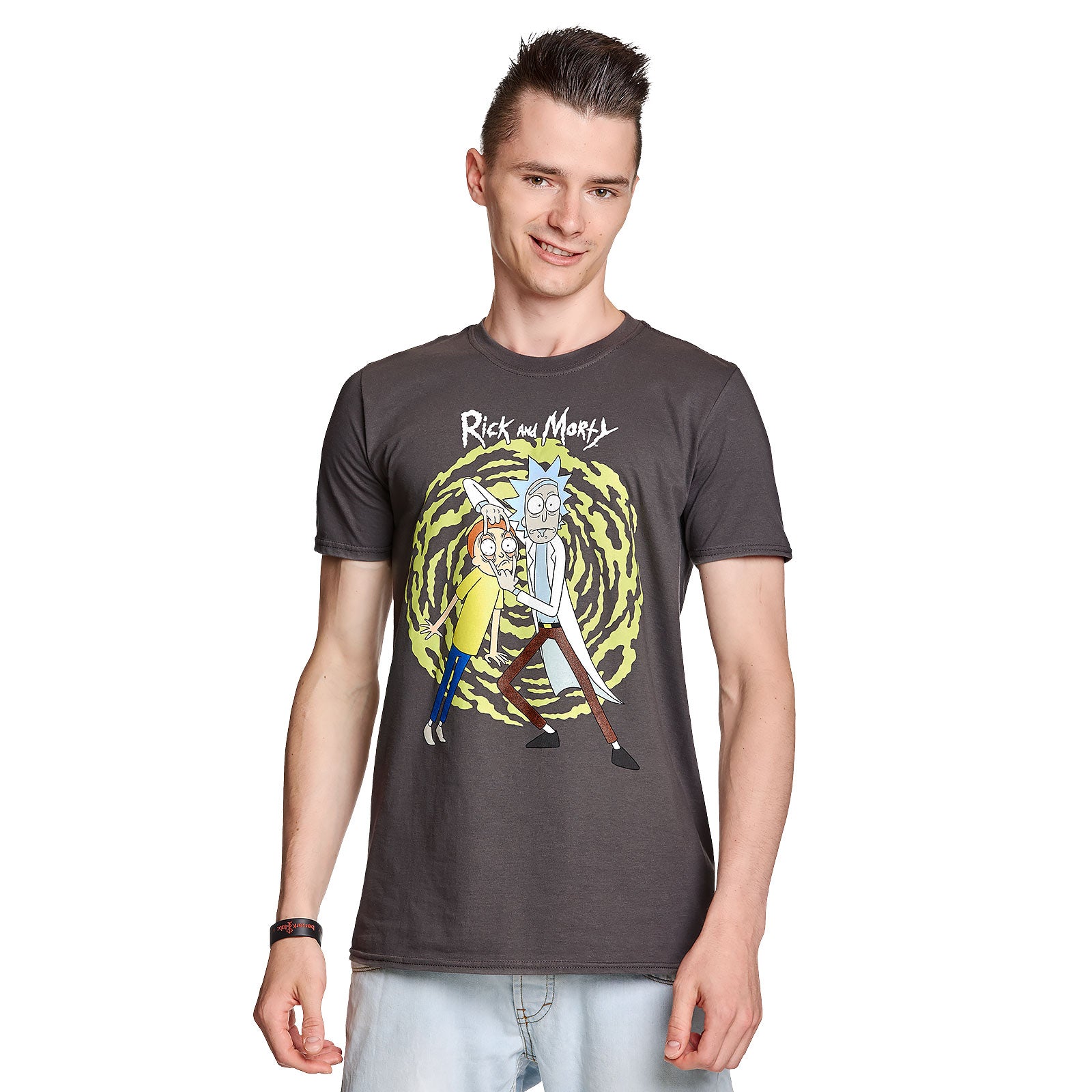 Product image Rick and Morty - Spiral T-Shirt grey