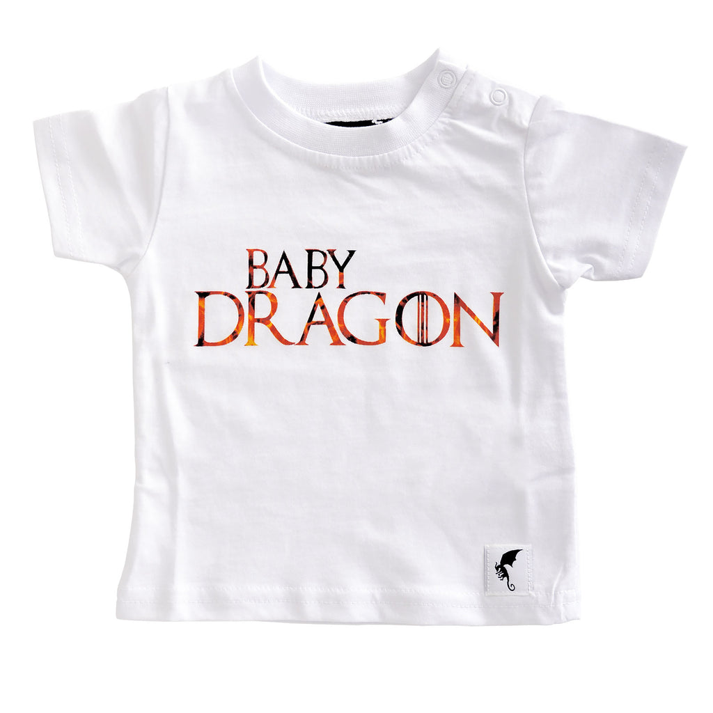 Produktbild Baby Dragon - Kinder T-Shirt weiß