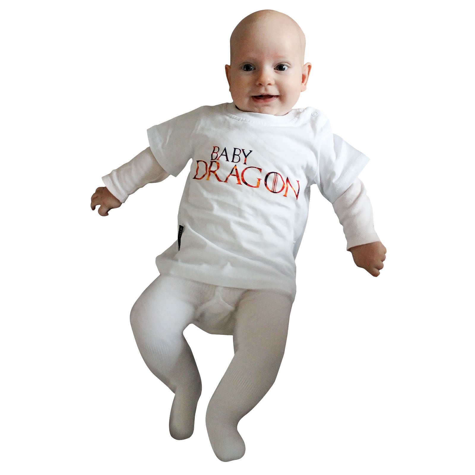 Produktbild Baby Dragon - Kinder T-Shirt weiß