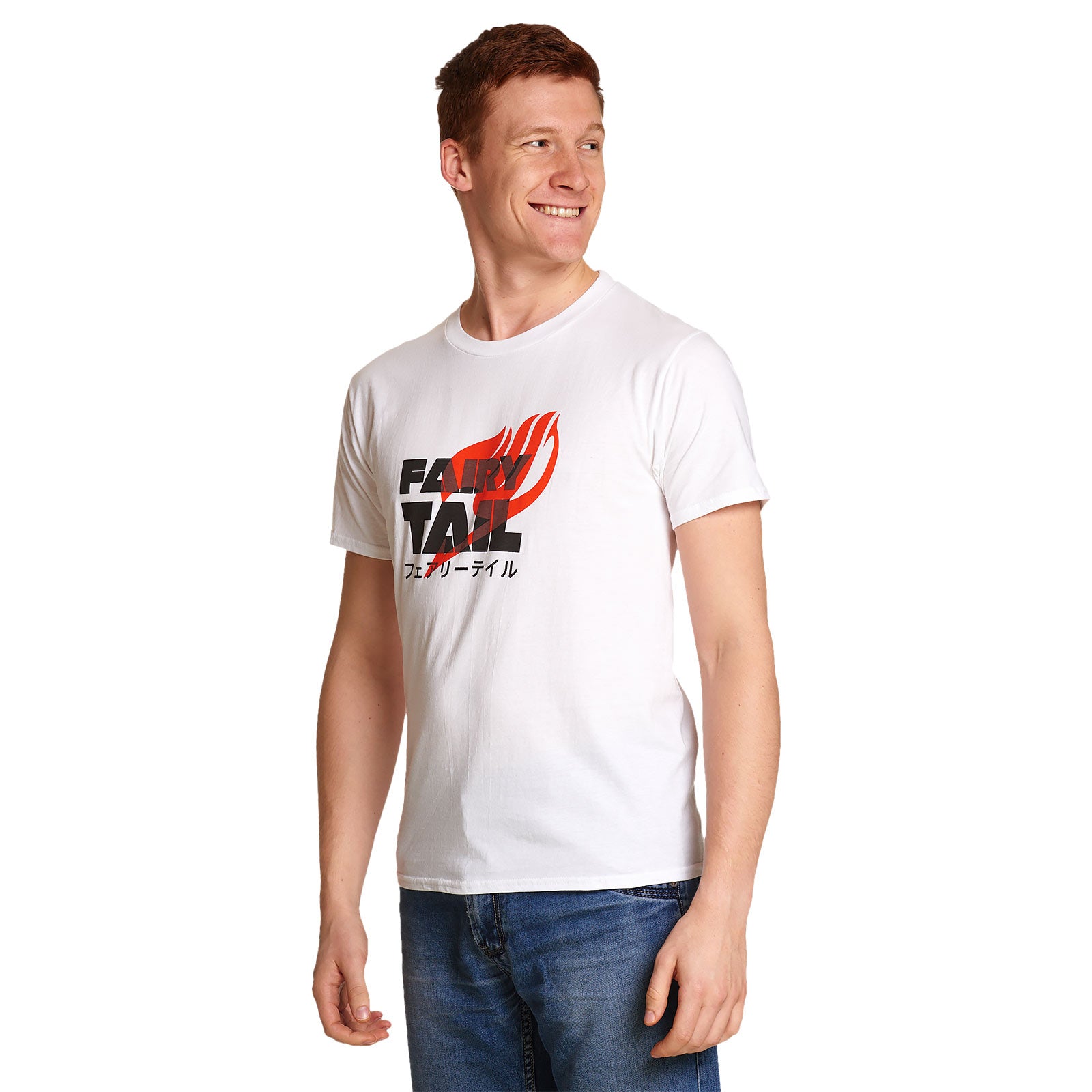 Produktbild Fairy Tail - Logo Katakana T-Shirt weiß