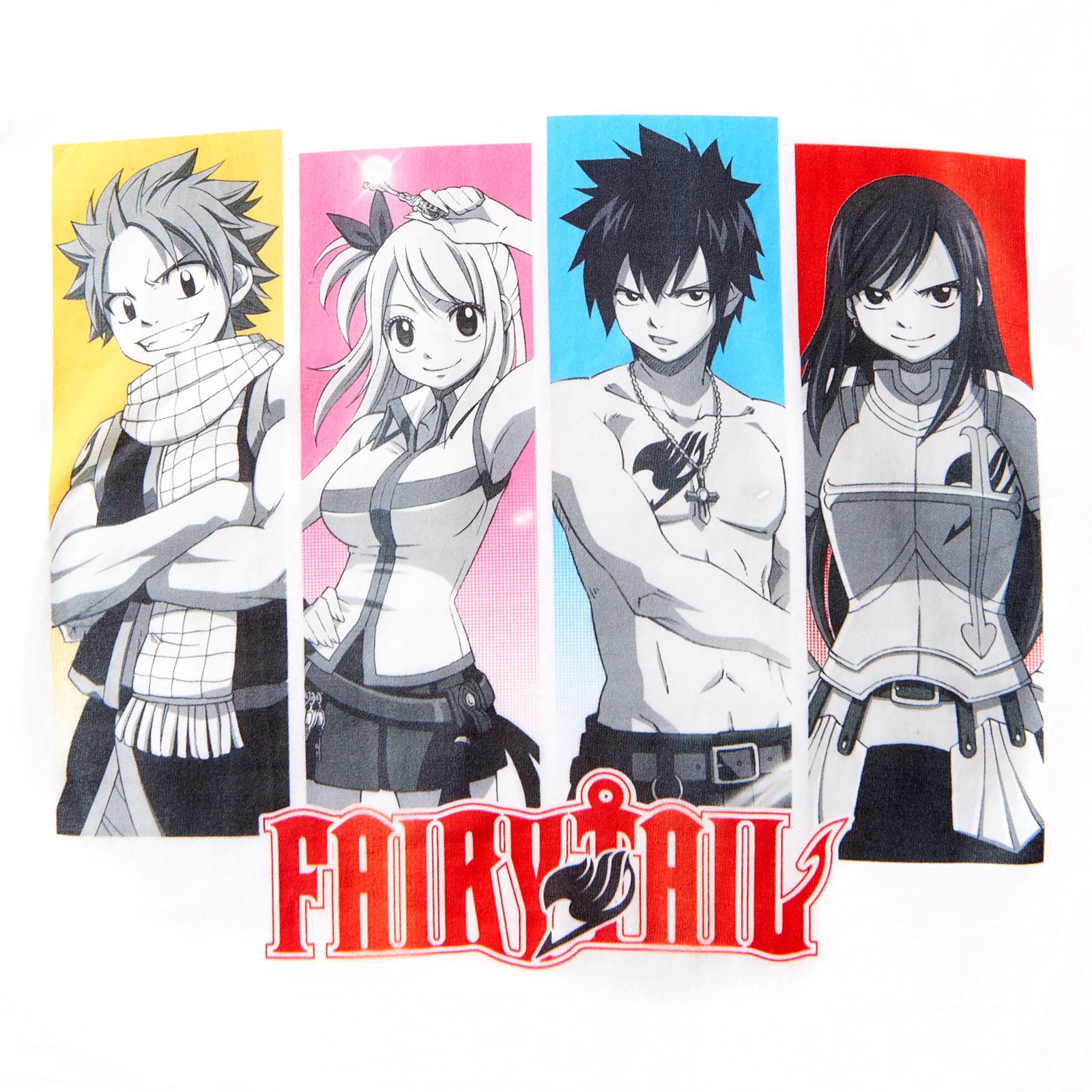 Produktbild Fairy Tail - Team T-Shirt Damen weiß