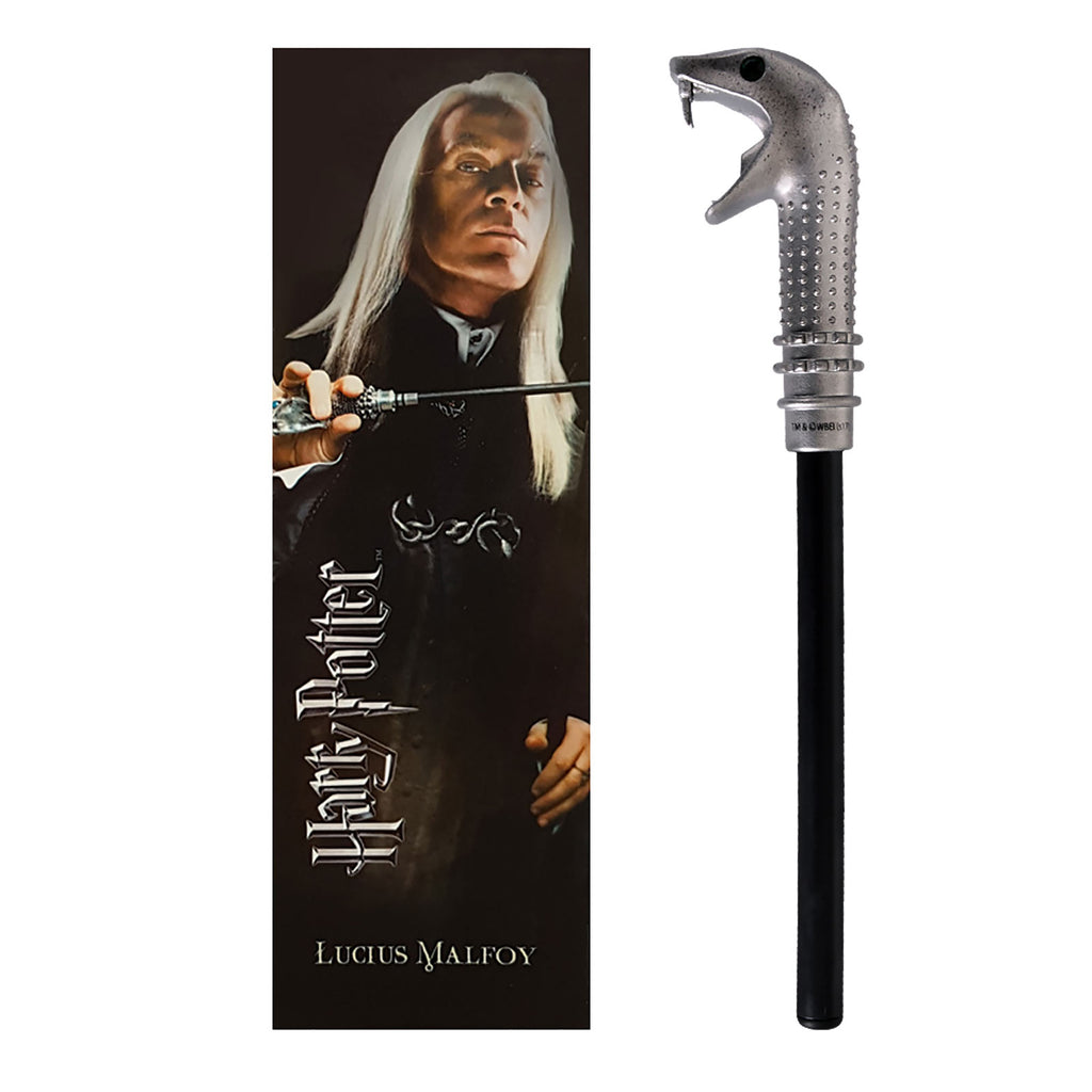 Produktbild Lucius Malfoy Zauberstabstift & Lesezeichen - Harry Potter