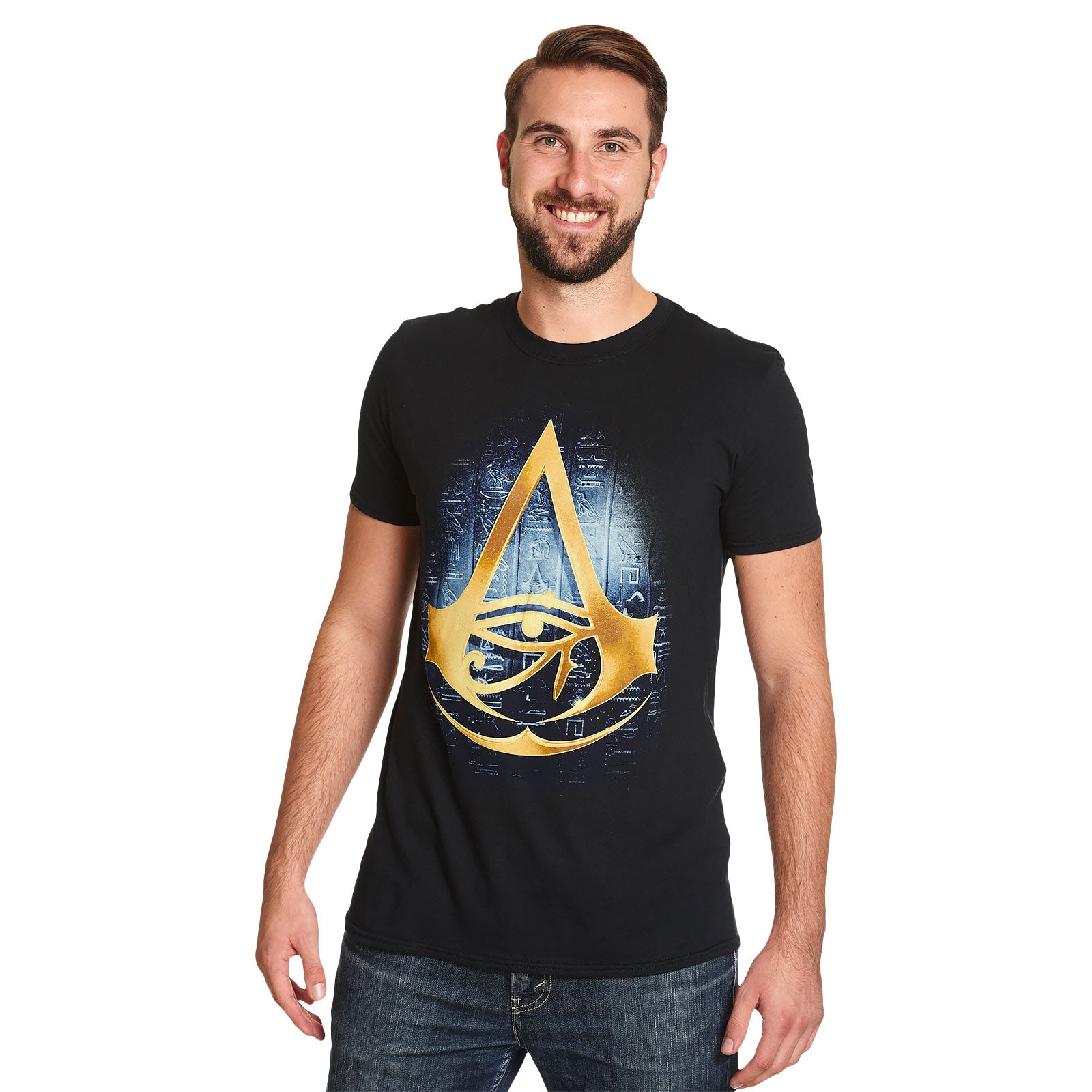Produktbild Assassins Creed - Origins Logo T-Shirt schwarz