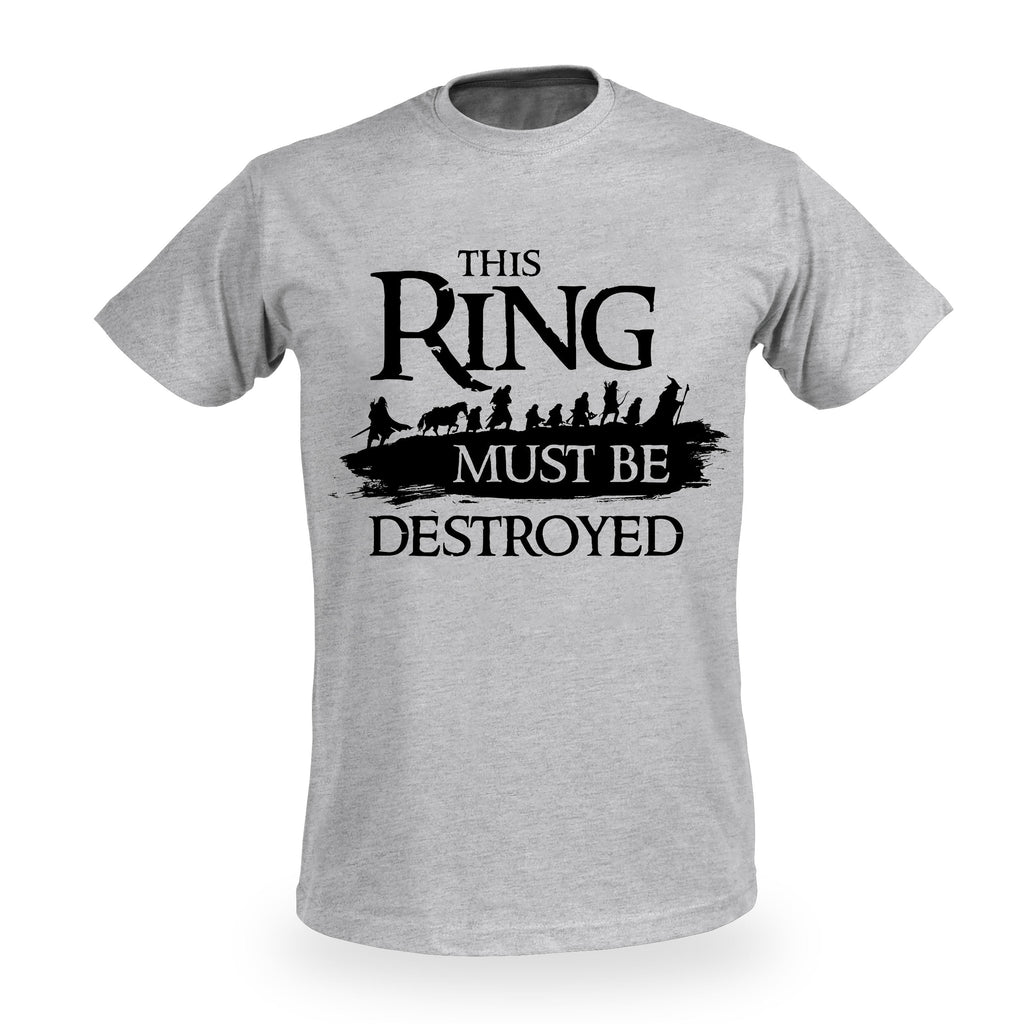 Produktbild Der Herr der Ringe - Gefährten T-Shirt grau