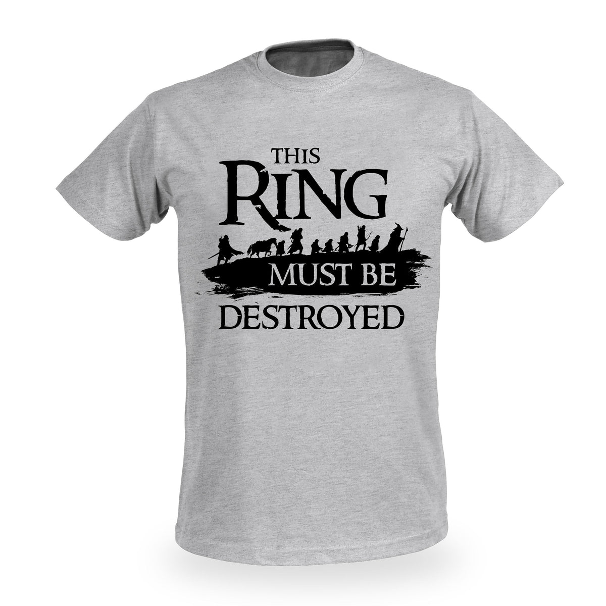 Produktbild Der Herr der Ringe - Gefährten T-Shirt grau