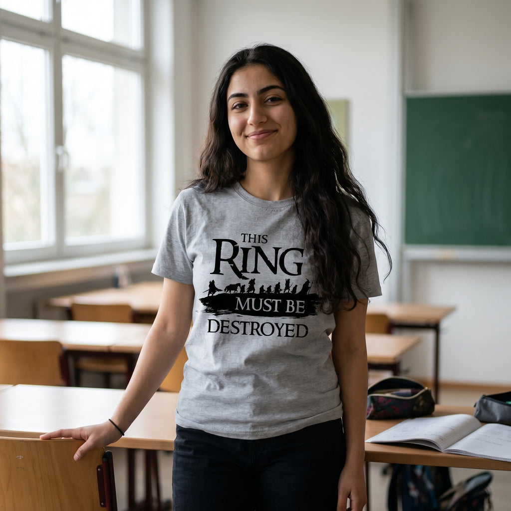 Produktbild Der Herr der Ringe - Gefährten T-Shirt grau