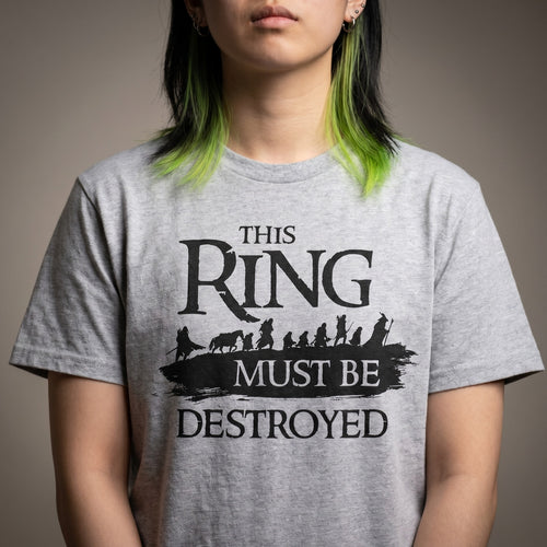 Produktbild Der Herr der Ringe - Gefährten T-Shirt grau