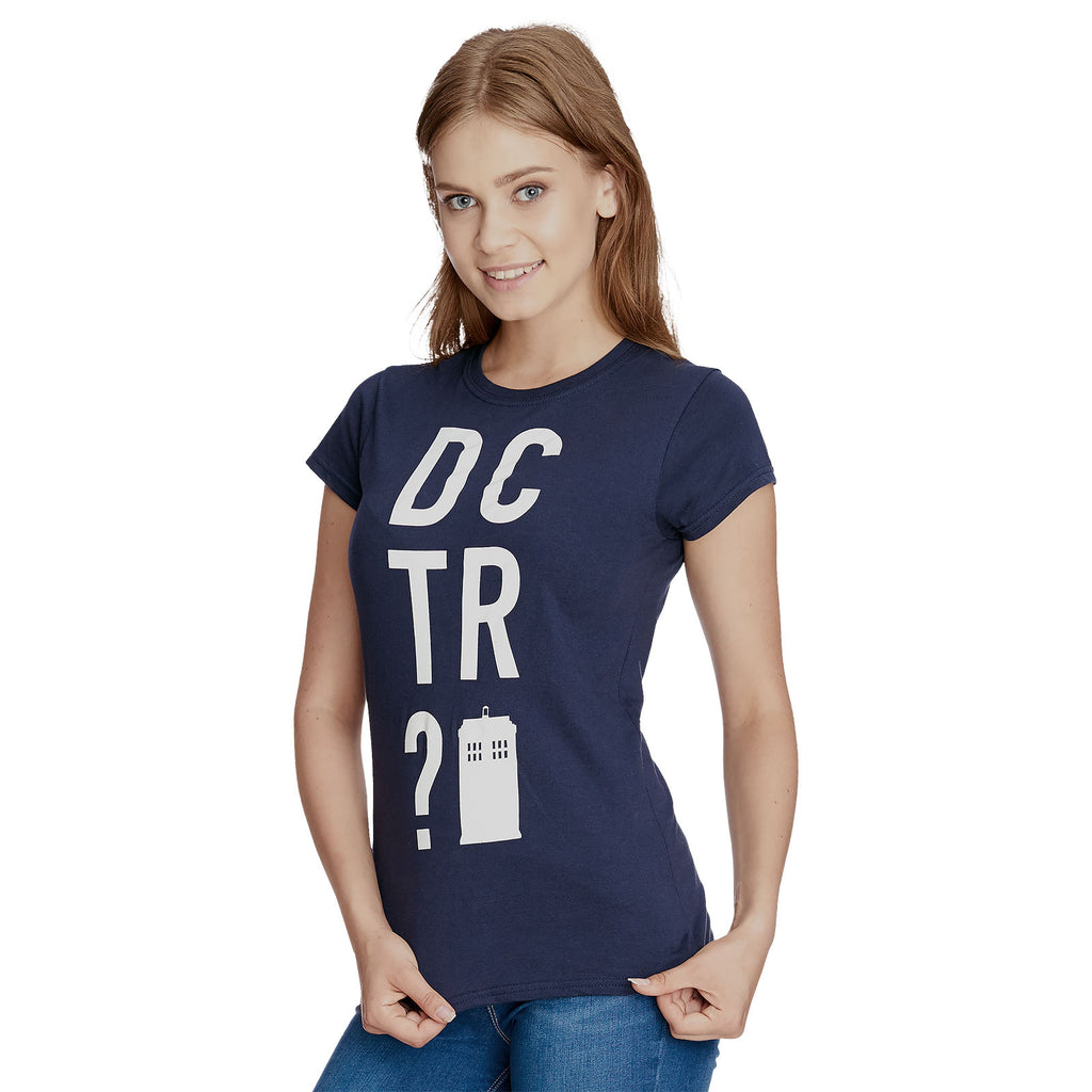 Produktbild Doctor Who - DCTR T-Shirt Damen blau