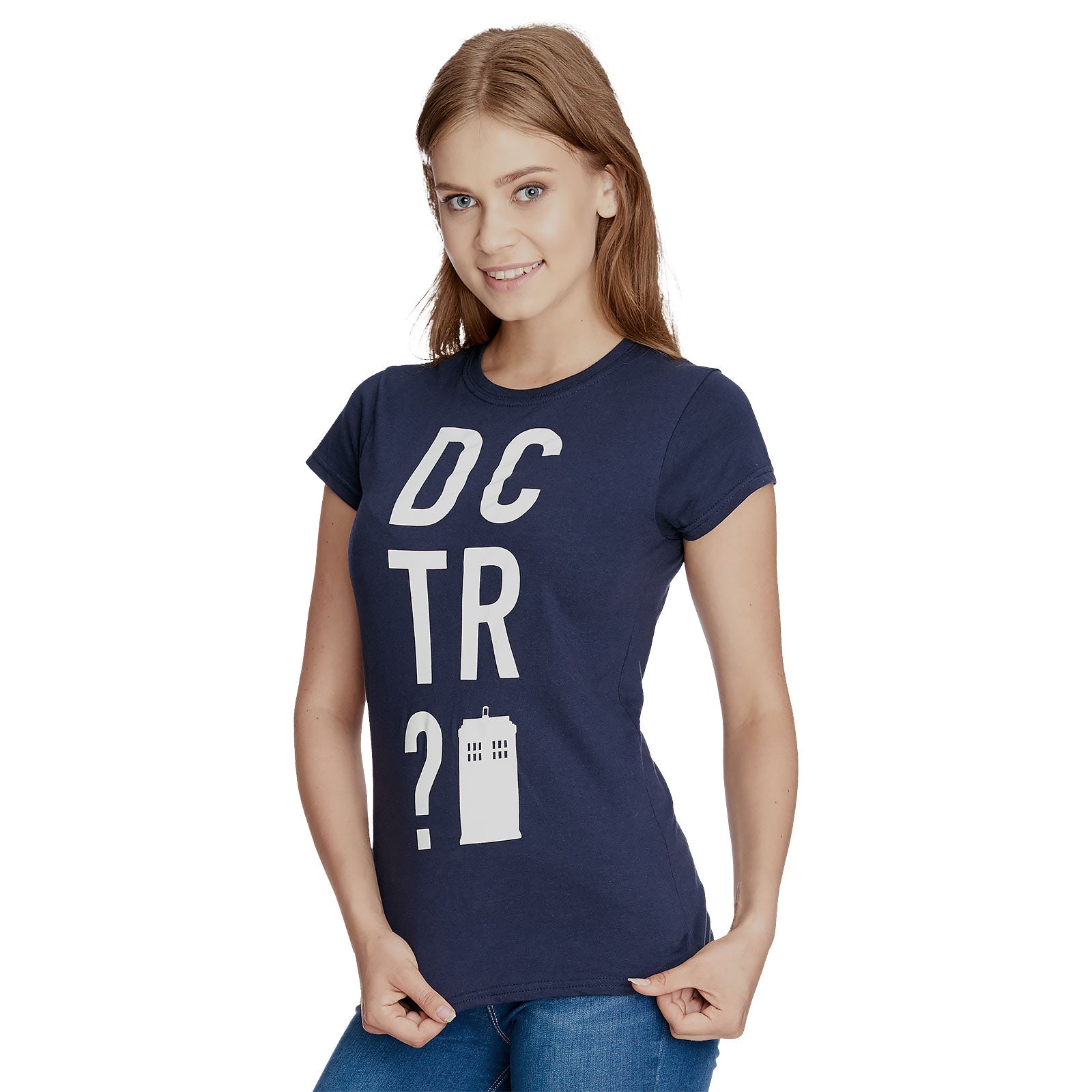 Produktbild Doctor Who - DCTR T-Shirt Damen blau