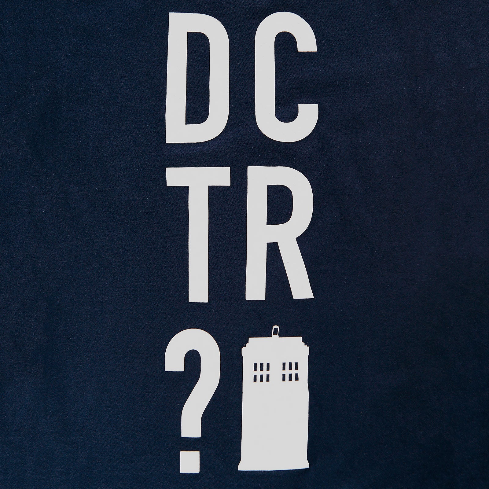 Produktbild Doctor Who - DCTR T-Shirt Damen blau