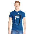 Produktbild Doctor Who - Tardis Police Box T-Shirt blau