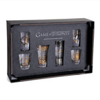 Produktbild Game of Thrones - Wappen Shots Gläser 6er Set