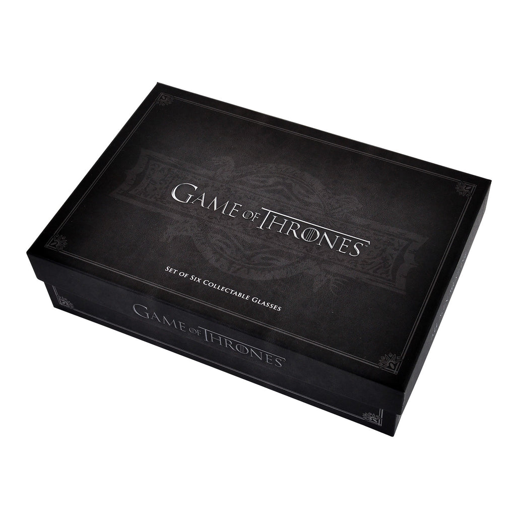 Produktbild Game of Thrones - Wappen Shots Gläser 6er Set