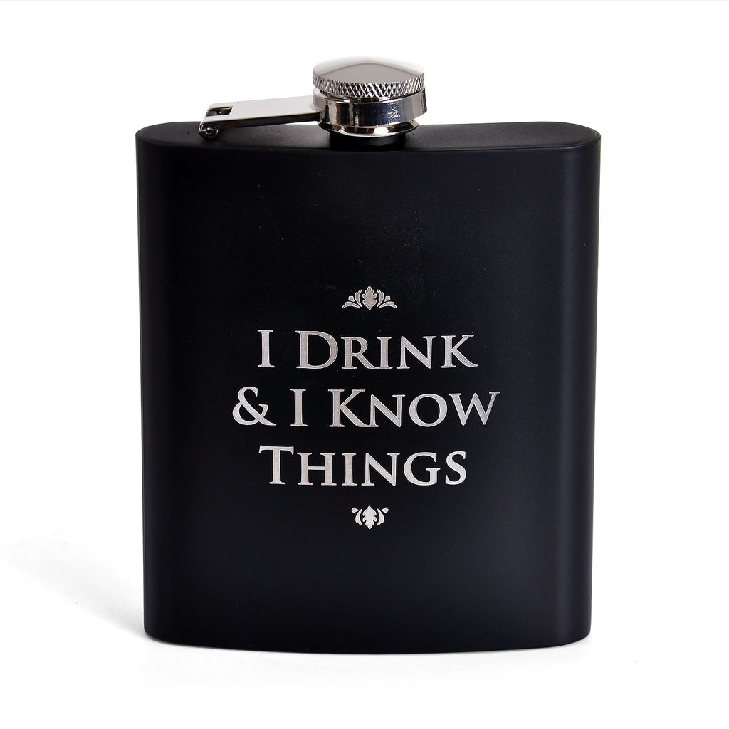Produktbild Game of Thrones - Drink And Know Flachmann
