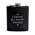 Produktbild Game of Thrones - Drink And Know Flachmann